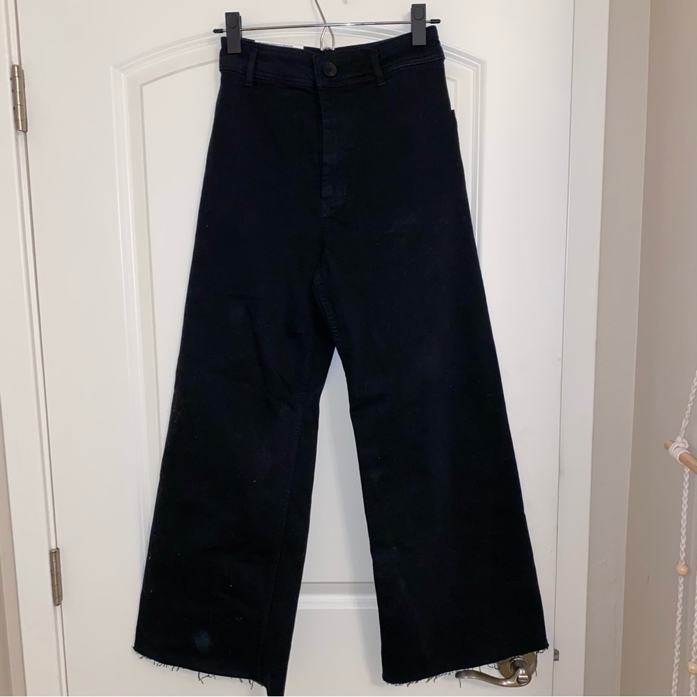 Zara Marine Straight black jeans
